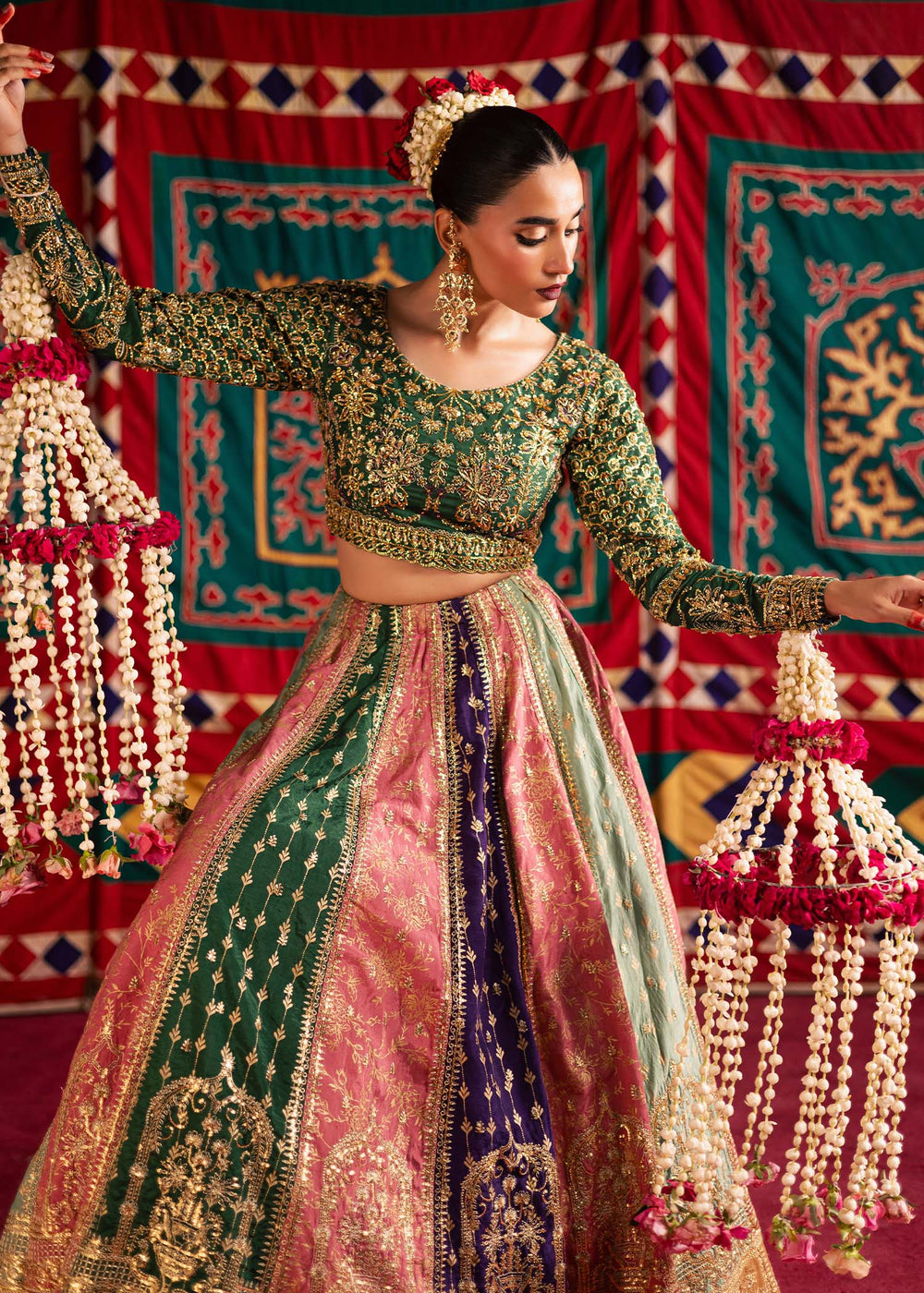 Maria Osama Khan | Jhil Mil Wedding Festive | Rangrez - Maria Osama by Maria Osama Khan - Designer Dress  - Type : Ladies Clothes - Available at Libayah - 100% Original 
