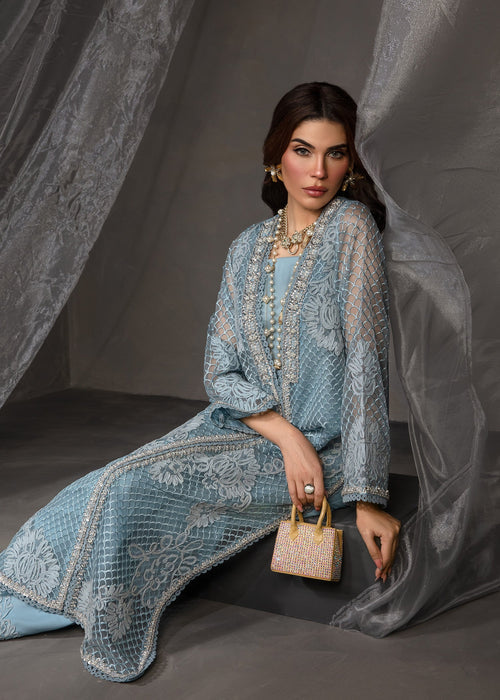 Saira Shakira | Zarae Luxury Pret | Cyan by Saira Shakira - Designer Dress  - Type : Ladies Clothes - Available at Libayah - 100% Original 