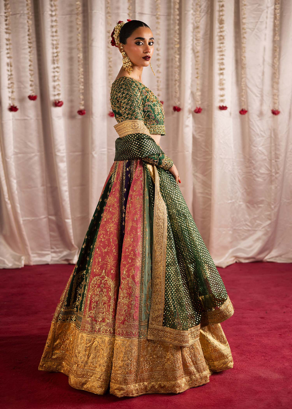 Maria Osama Khan | Jhil Mil Wedding Festive | Rangrez - Maria Osama by Maria Osama Khan - Designer Dress  - Type : Ladies Clothes - Available at Libayah - 100% Original 