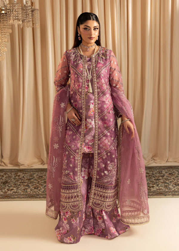 Maryum N Maria | Vasl Pret | UN-08 - LAVENDER by Diara Couture - Designer Dress - Type : Ladies Clothes - Available at Libayah - 100% Original 