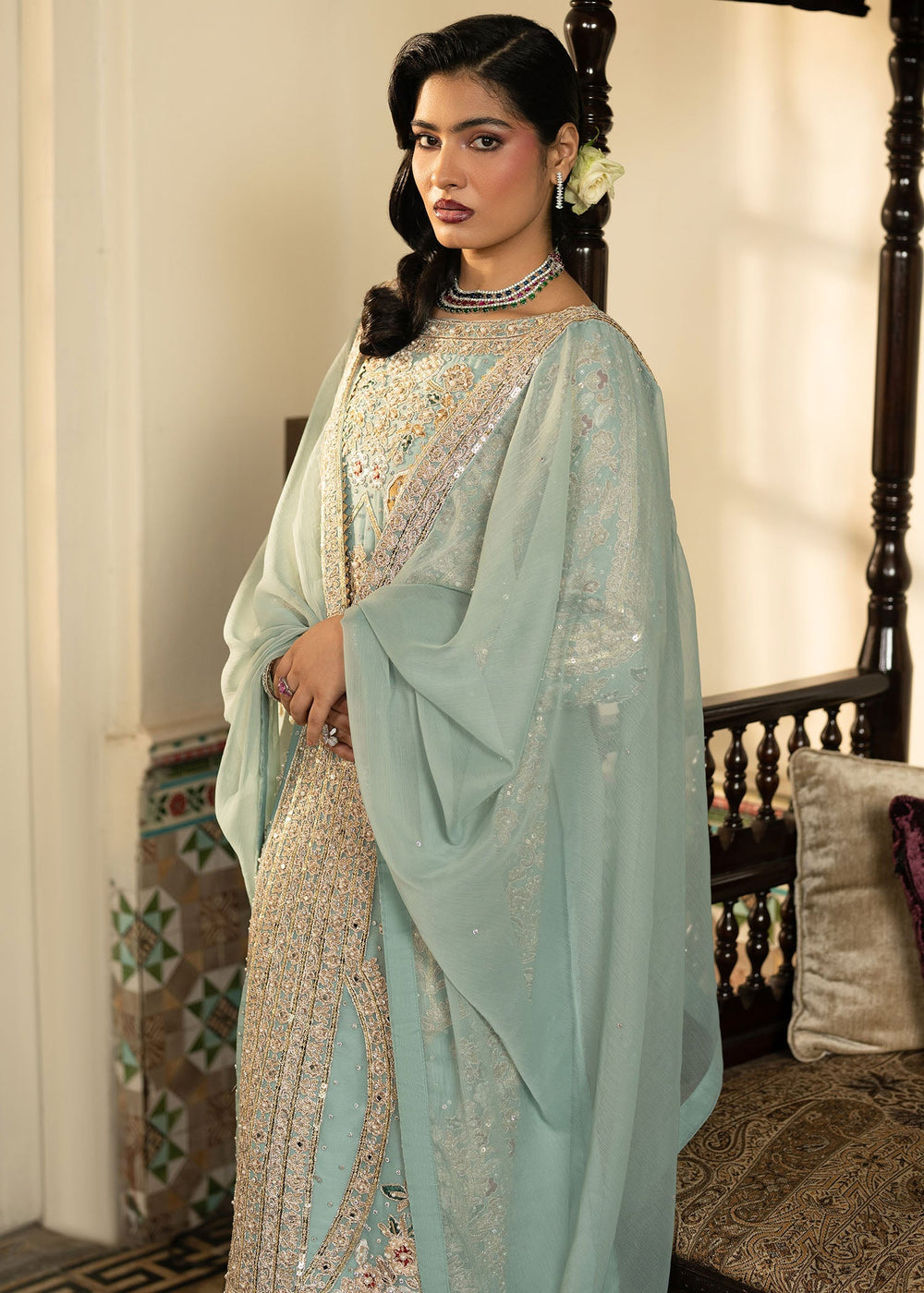 Haseens | Nawabzadi Formals |  Sarveen by Haseens - Designer Dress  - Type : Ladies Clothes - Available at Libayah - 100% Original 