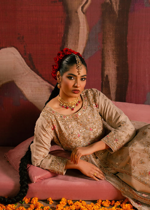 Haseens | Gehna Formals | Moti by Haseens - Designer Dress  - Type : Ladies Clothes - Available at Libayah - 100% Original 