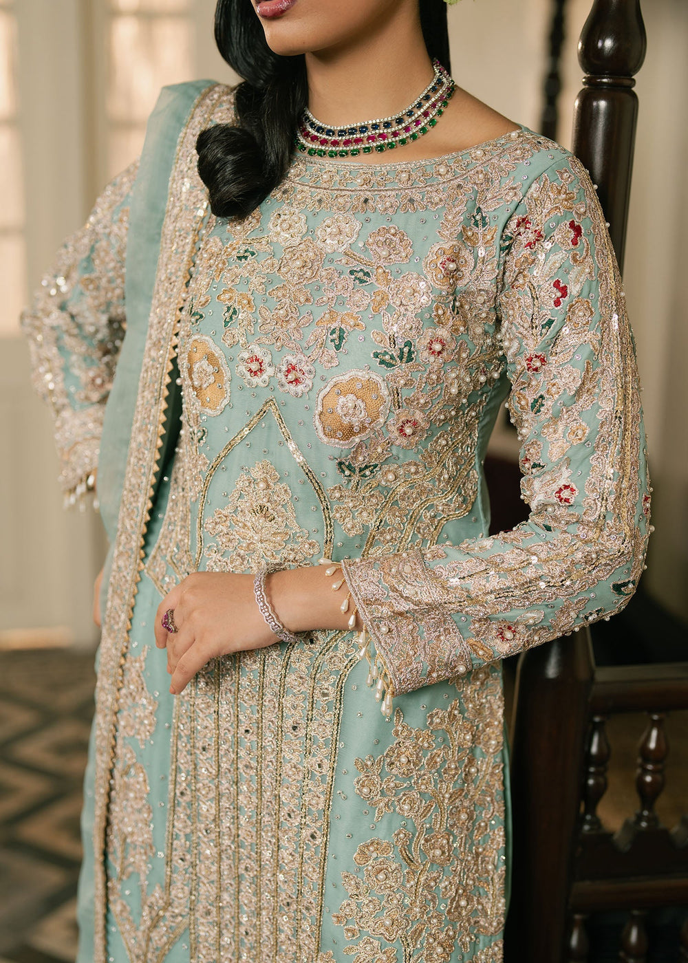 Haseens | Nawabzadi Formals |  Sarveen by Haseens - Designer Dress  - Type : Ladies Clothes - Available at Libayah - 100% Original 