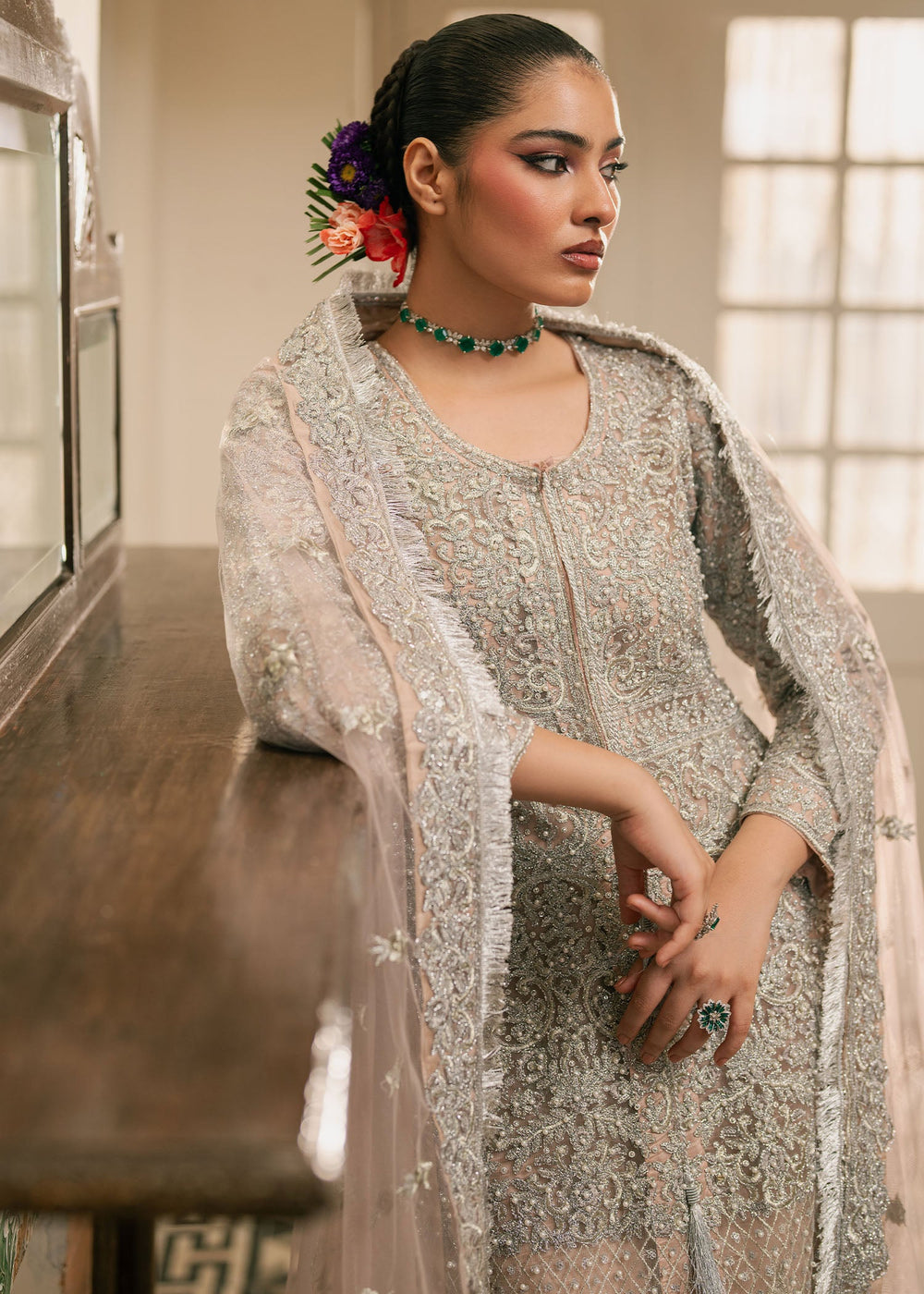 Haseens | Nawabzadi Formals |  Mehves by Haseens - Designer Dress  - Type : Ladies Clothes - Available at Libayah - 100% Original 