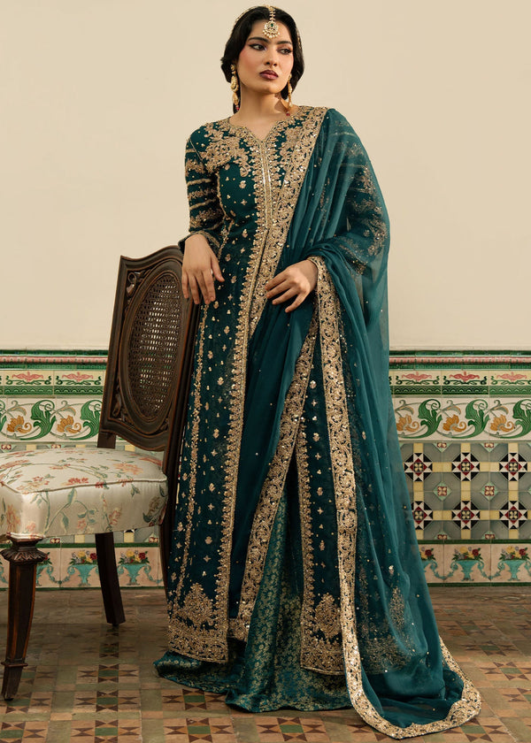 Haseens | Nawabzadi Formals | Raushan by Haseens - Designer Dress  - Type : Ladies Clothes - Available at Libayah - 100% Original 