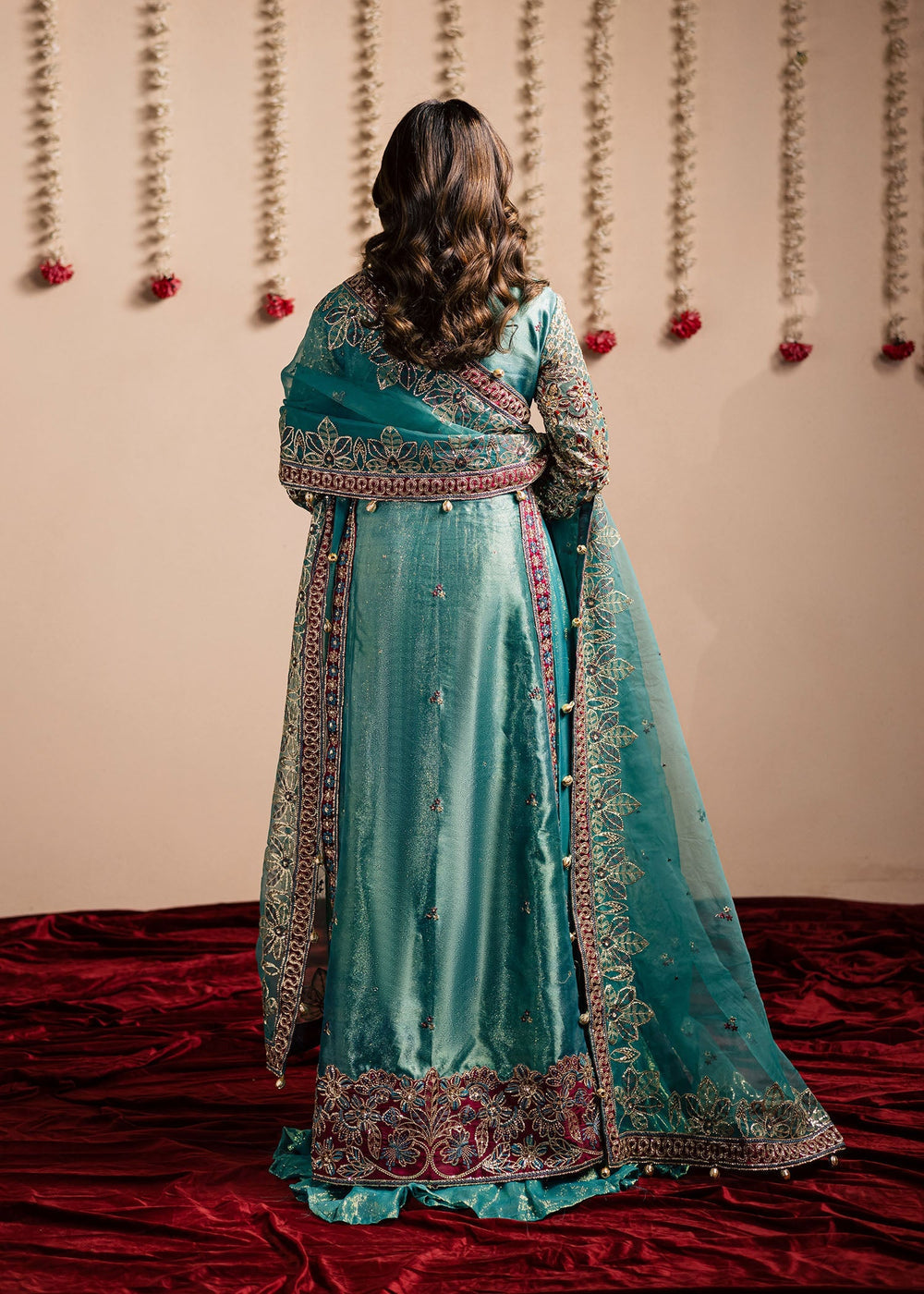 Maria Osama Khan | Jhil Mil Wedding Festive | Chamkeli - Maria Osama by Maria Osama Khan - Designer Dress  - Type : Ladies Clothes - Available at Libayah - 100% Original 