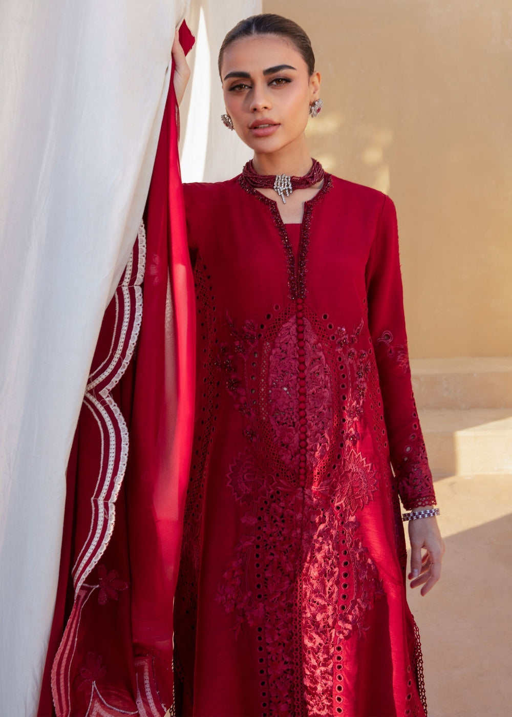 Saira Shakira | Rosea Casual Pret 25 | Izzy by Saira Shakira - Designer Dress  - Type : Ladies Clothes - Available at Libayah - 100% Original 
