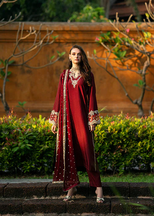 Mehak Yaqoob | Marvi Collection | Ruby by Mehak Yaqoob - Designer Dress - Type: Ladies Clothes - Available at Libayah - 100% Original