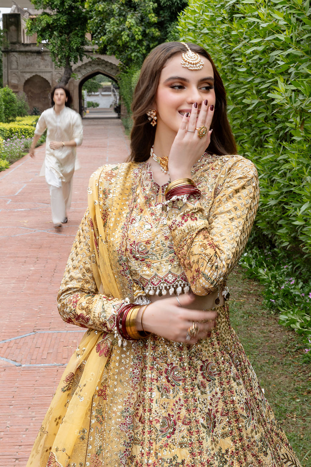 Shagna | Mehfil Festive Formals | SF-02- JHILMIL - by Libayah - Registered Vendor of : Shagna - 100% Original Designer Dress