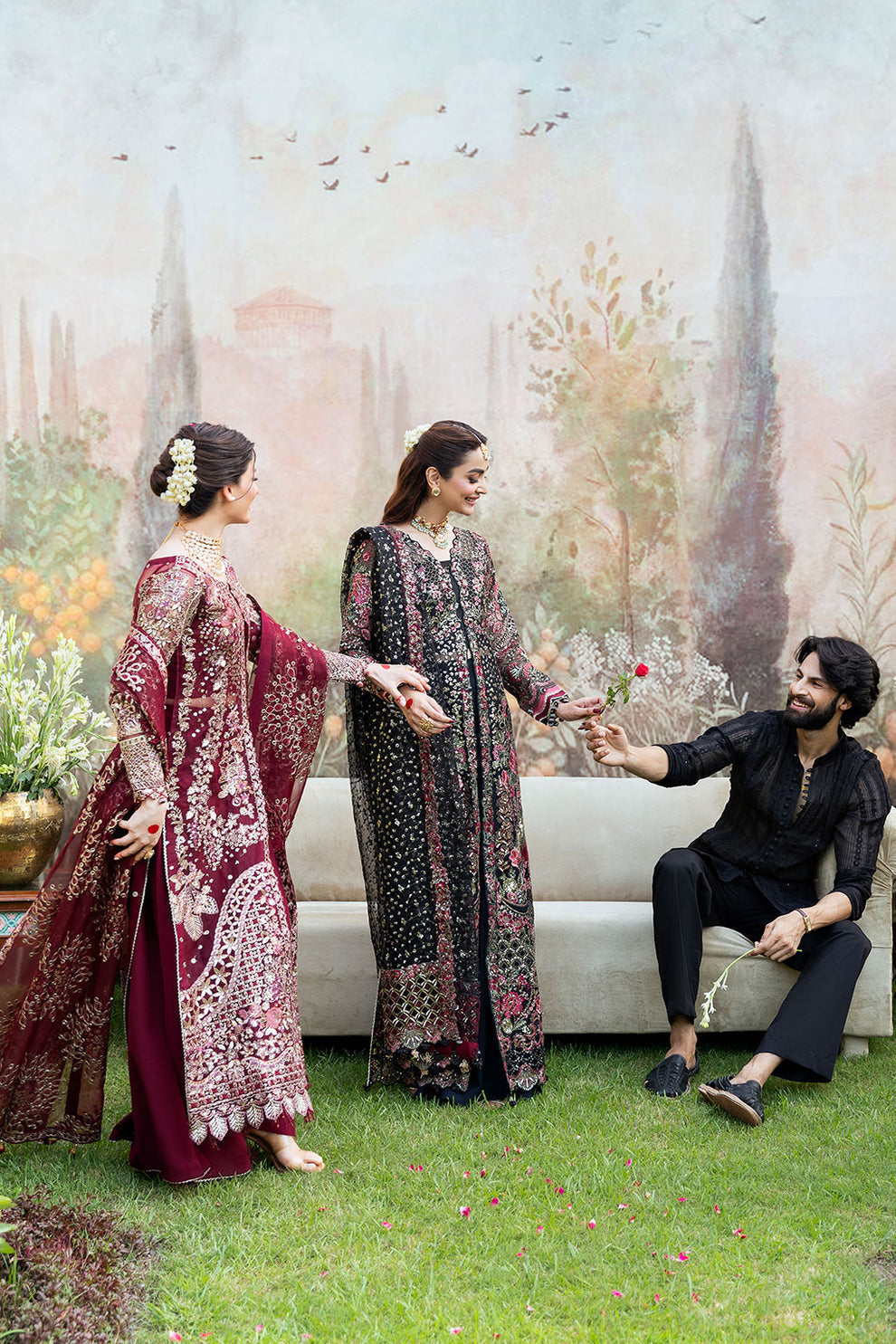 Shagna | Mehfil Festive Formals | SF-07-AMANAT by Ramsha - Designer Dress  - Type : Ladies Clothes - Available at Libayah - 100% Original 