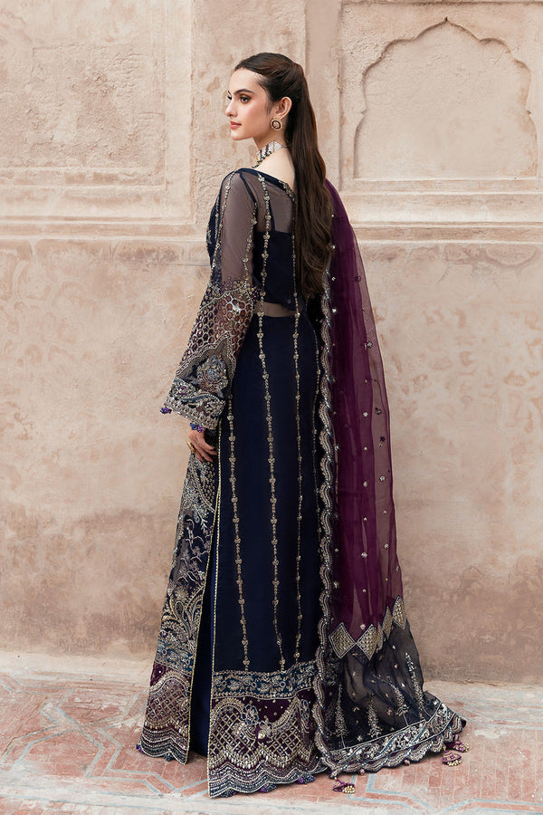 Shagna | Mehfil Festive Formals | SF-09-NEEL - by Libayah - Registered Vendor of : Shagna - 100% Original Designer Dress