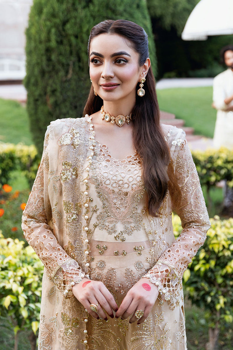 Shagna | Mehfil Festive Formals | SF-05- SUNDAL - by Libayah - Registered Vendor of : Shagna - 100% Original Designer Dress