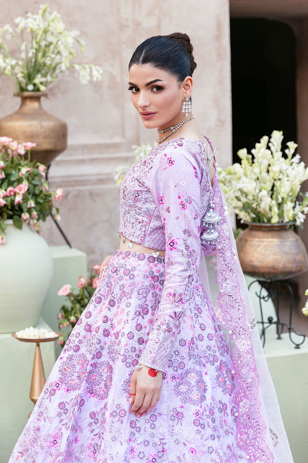 Shagna | Mehfil Festive Formals | SF-10- PANKH - by Libayah - Registered Vendor of : Shagna - 100% Original Designer Dress