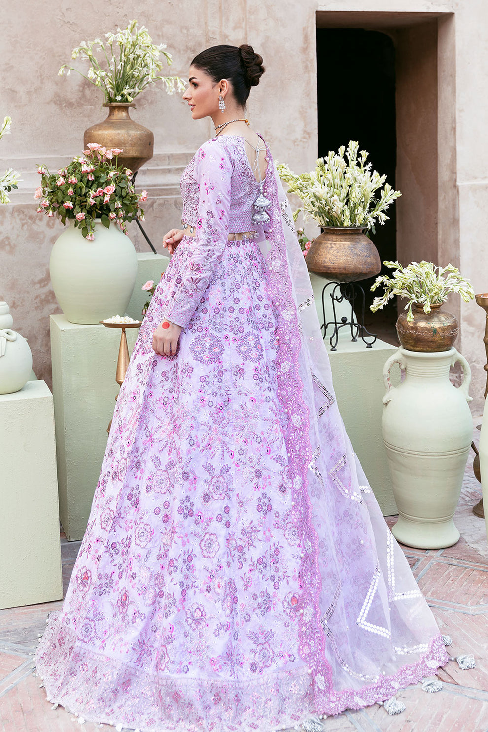 Shagna | Mehfil Festive Formals | SF-10- PANKH by Ramsha - Designer Dress  - Type : Ladies Clothes - Available at Libayah - 100% Original 