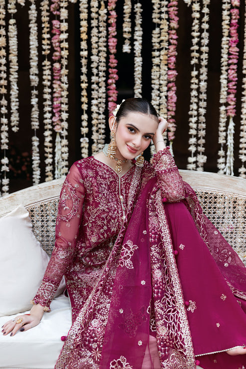 Shagna | Mehfil Festive Formals | SF-03- MAHER - by Libayah - Registered Vendor of : Shagna - 100% Original Designer Dress