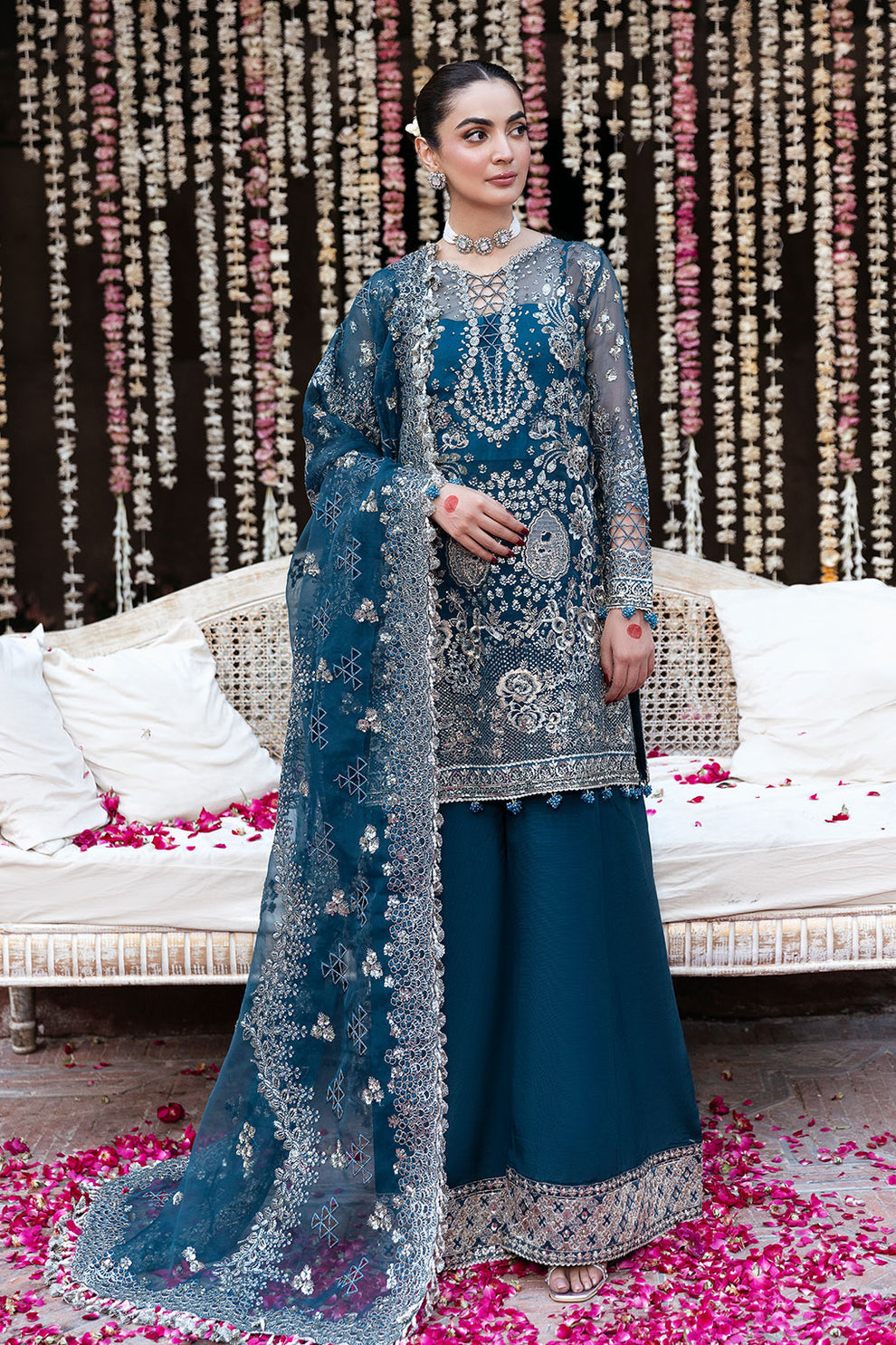 Shagna | Mehfil Festive Formals | SF-04- SAAHIL - by Libayah - Registered Vendor of : Shagna - 100% Original Designer Dress