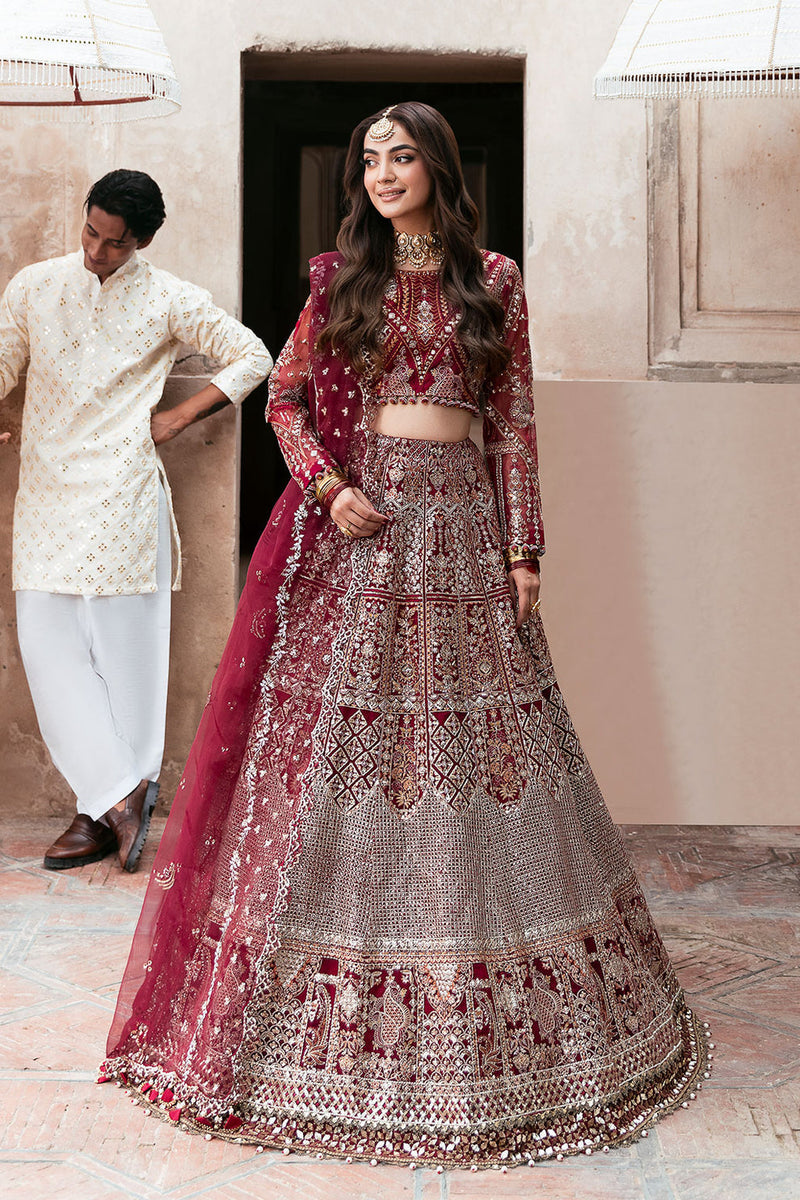 Shagna | Mehfil Festive Formals | SF-01- GULRUKH - by Libayah - Registered Vendor of : Shagna - 100% Original Designer Dress