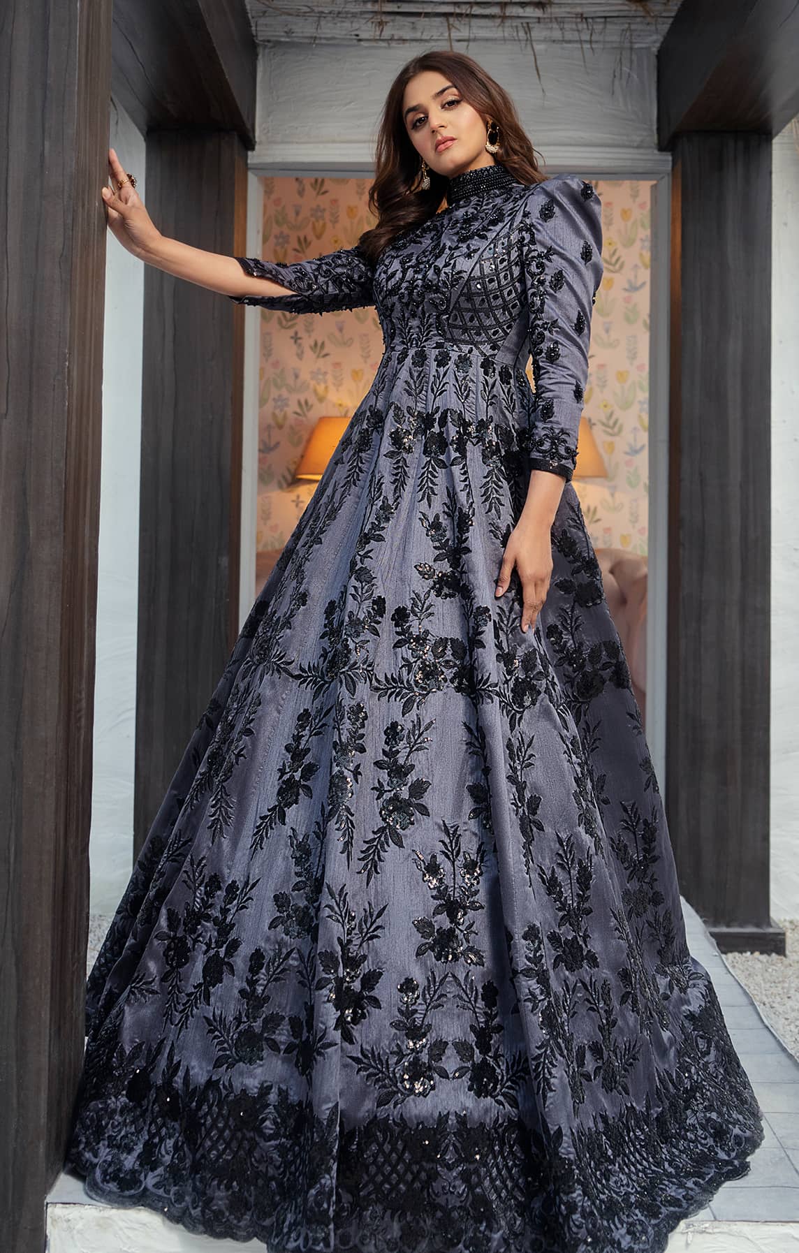 Waqas Shah | Malika E Jahan | Meeral by Waqas Shah - Designer Dress - Type: Ladies Clothes - Available at Libayah - 100% Original