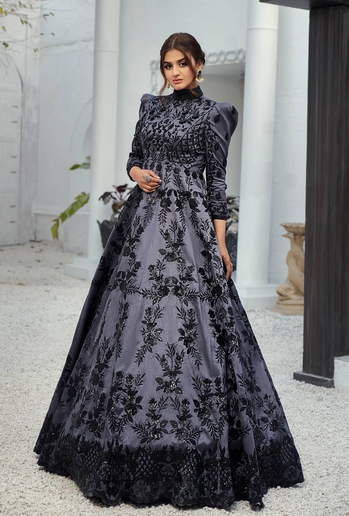 Waqas Shah | Malika E Jahan | Meeral by Waqas Shah - Designer Dress - Type: Ladies Clothes - Available at Libayah - 100% Original