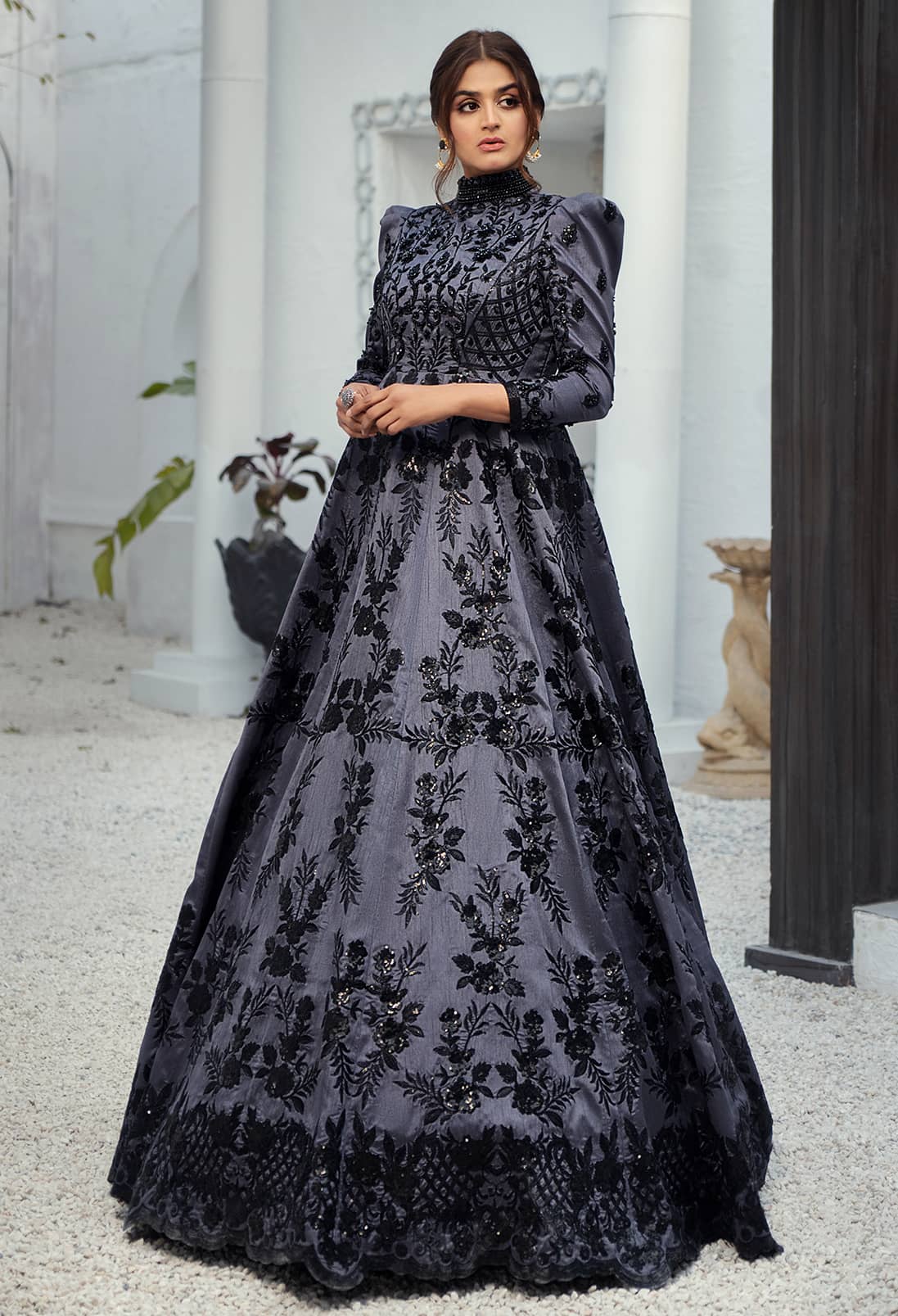 Waqas Shah | Malika E Jahan | Meeral by Waqas Shah - Designer Dress - Type: Ladies Clothes - Available at Libayah - 100% Original