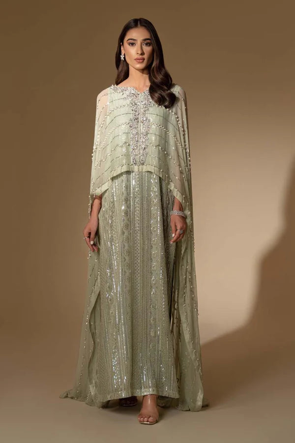 Jeem | Luxury Pret | MIA MINT GREEN by Jeem - Designer Dress - Type: Ladies Clothes - Available at Libayah - 100% Original