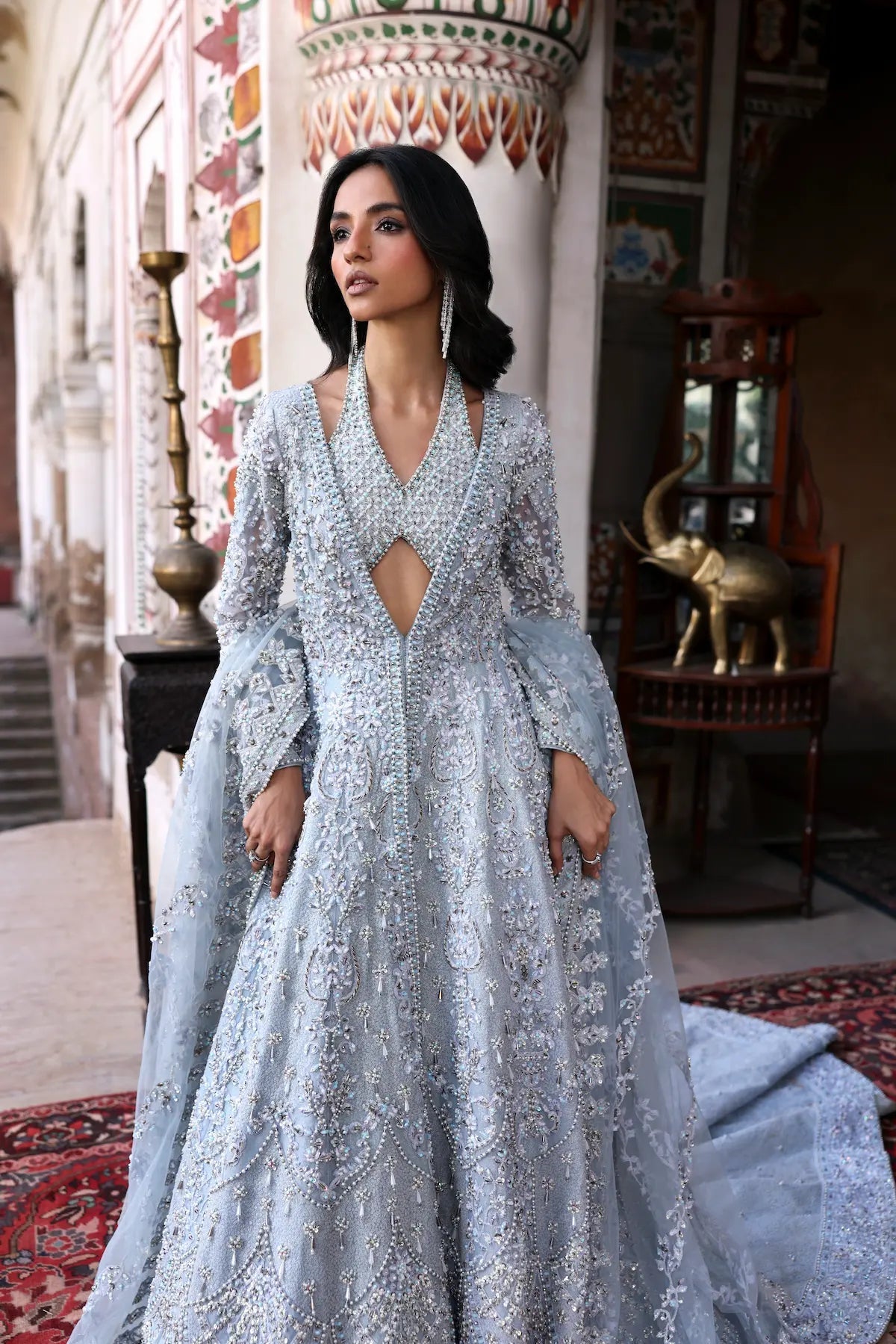 Waqas Shah | Vyah Diyan Tyaariyan 26 |Jhoomar by Waqas Shah - Designer Dress  - Type : Ladies Clothes - Available at Libayah - 100% Original 