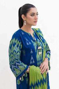 Gul Ahmed | Winter Collection 24 | Cotton Net Dupatta MJ-42053 by Gul Ahmed - Designer Dress - Type: Ladies Clothes - Available at Libayah - 100% Original