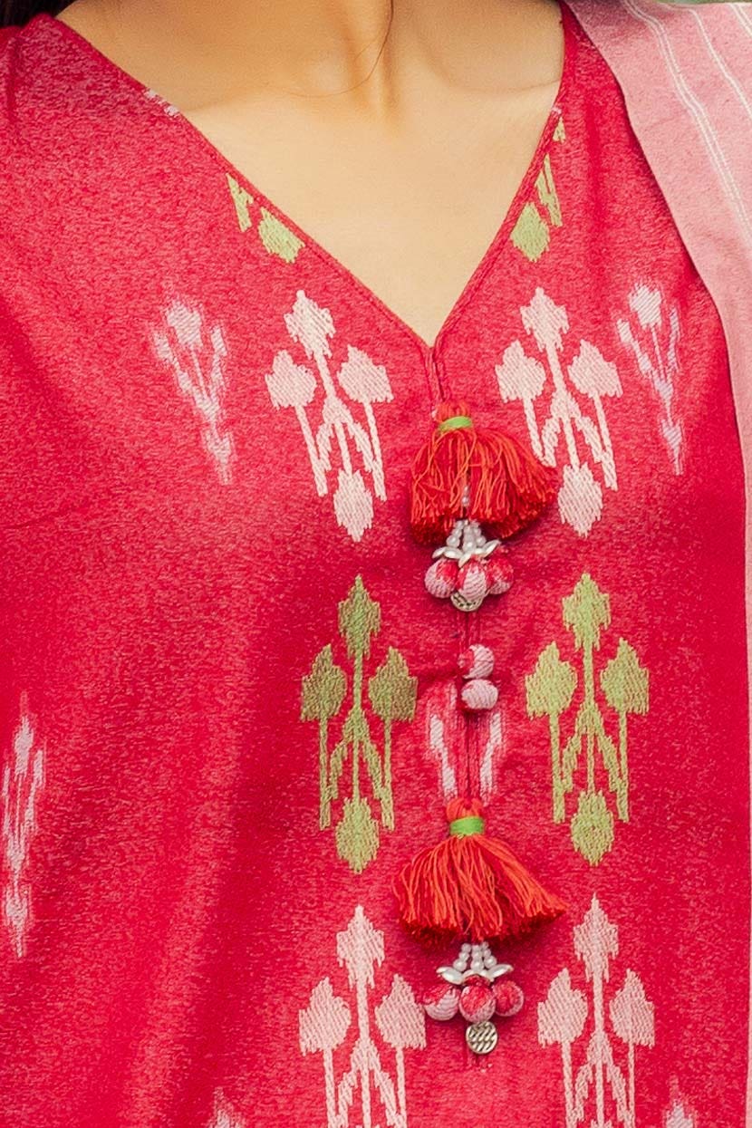 Gul Ahmed | Winter Collection 24 | Karandi Suit with Jacquard Dupatta MJ-42060 by Gul Ahmed - Designer Dress - Type: Ladies Clothes - Available at Libayah - 100% Original