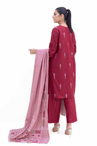 Gul Ahmed | Winter Collection 24 | Karandi Suit with Jacquard Dupatta MJ-42060 by Gul Ahmed - Designer Dress - Type: Ladies Clothes - Available at Libayah - 100% Original