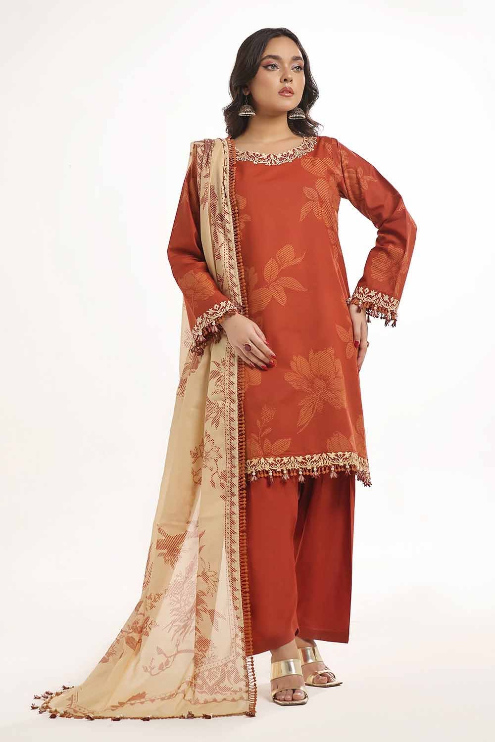 Gul Ahmed | MalMal Collection 24 | ML-42019 by Gul Ahmed - Designer Dress - Type: Luxury - Available at Libayah - 100% Original
