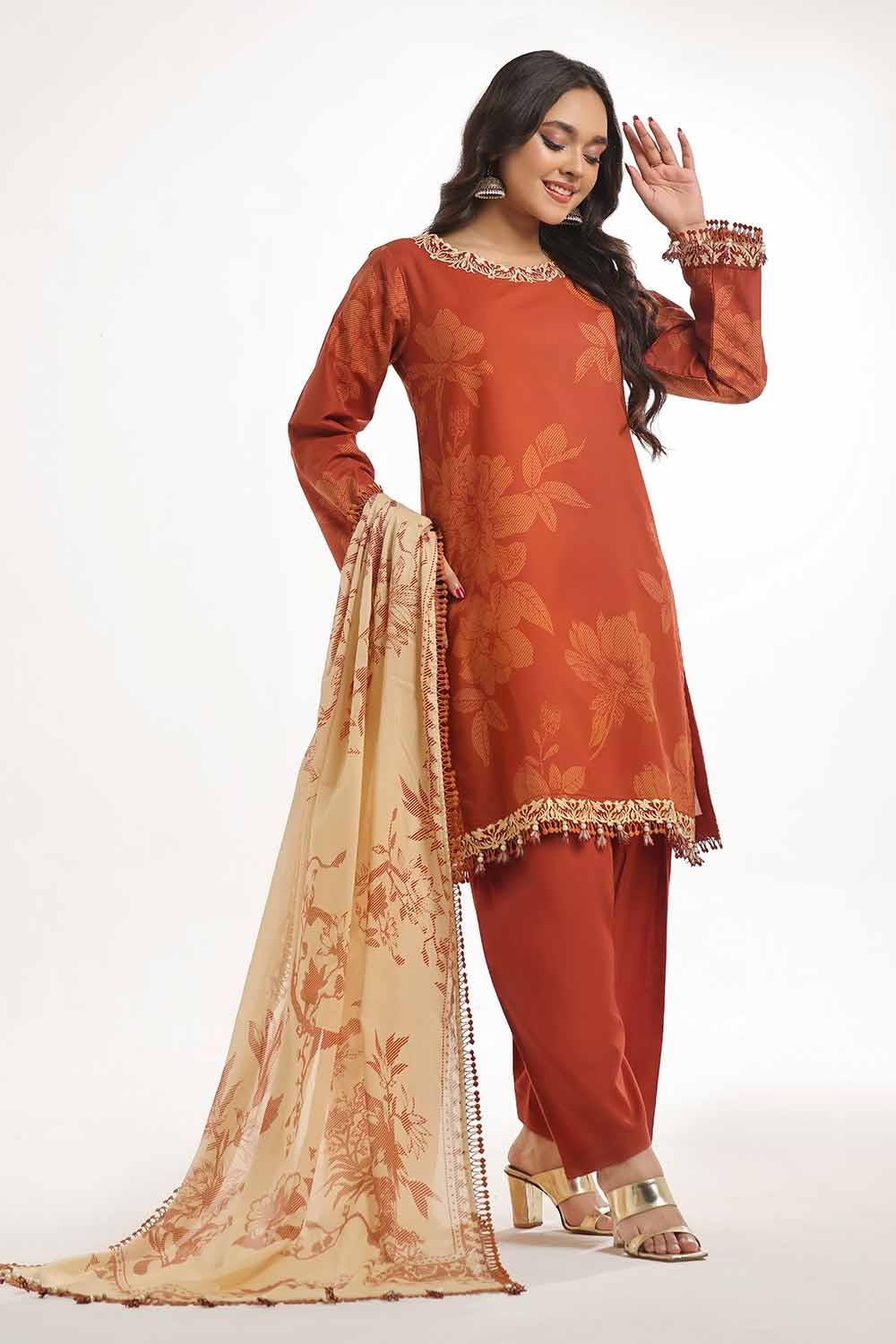Gul Ahmed | MalMal Collection 24 | ML-42019 by Gul Ahmed - Designer Dress - Type: Luxury - Available at Libayah - 100% Original