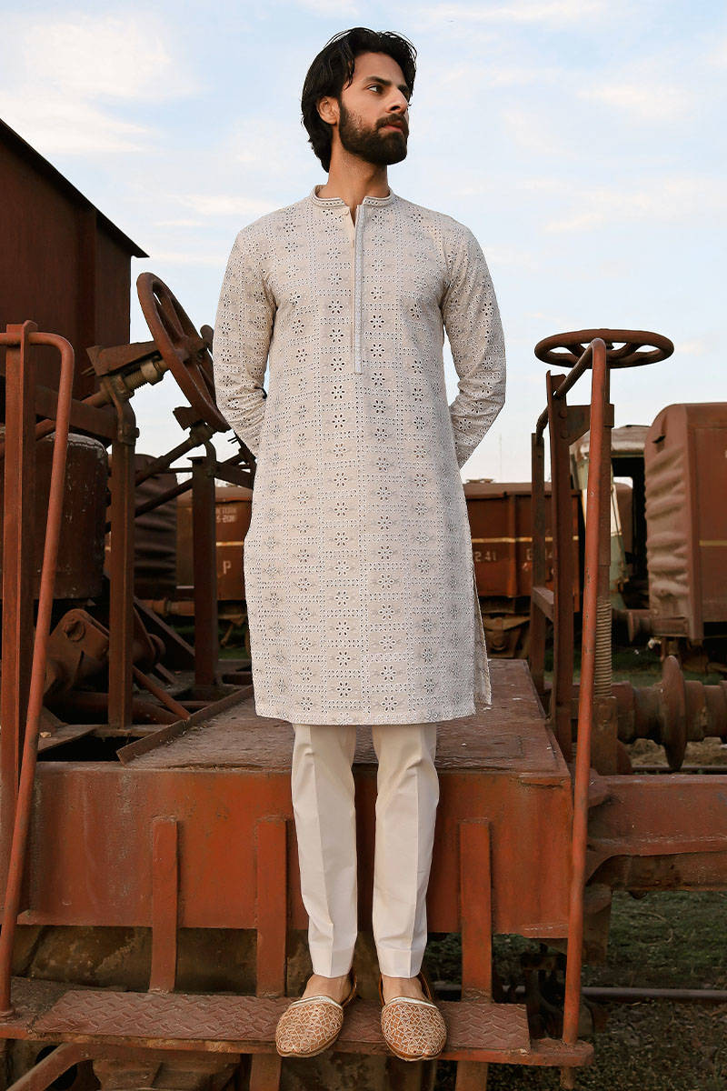 Pakistani Menswear | MNR-ROSHAAN by Libayah Ltd. - Designer Dress - Type: Menswear - Available at Libayah - 100% Original
