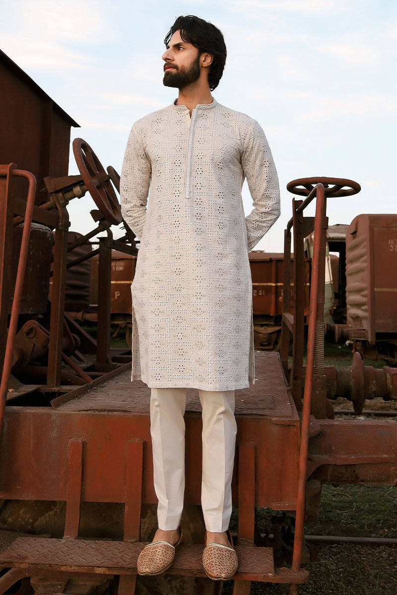 Pakistani Menswear | MNR-ROSHAAN by Libayah Ltd. - Designer Dress - Type: Menswear - Available at Libayah - 100% Original