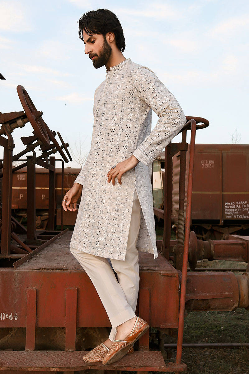 Pakistani Menswear | MNR-ROSHAAN by Libayah Ltd. - Designer Dress - Type: Menswear - Available at Libayah - 100% Original