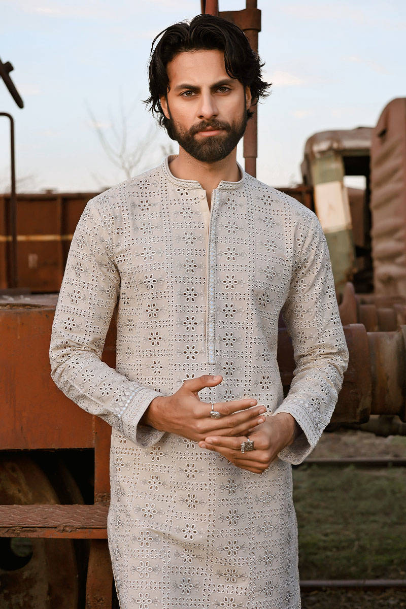 Pakistani Menswear | MNR-ROSHAAN by Libayah Ltd. - Designer Dress - Type: Menswear - Available at Libayah - 100% Original