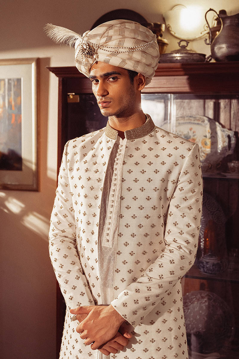 Pakistani Menswear | MNR-ASRAR by Libayah Ltd. - Designer Dress - Type: Menswear - Available at Libayah - 100% Original