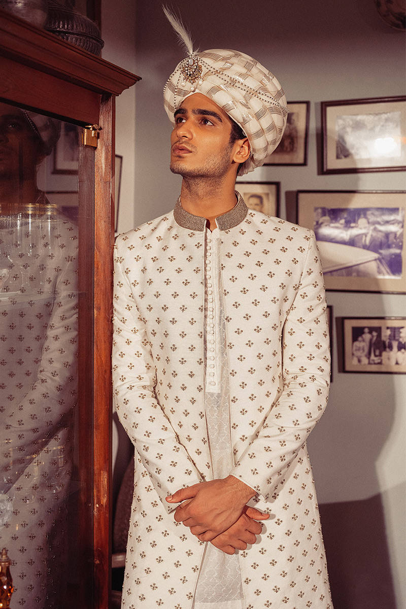Pakistani Menswear | MNR-ASRAR by Libayah Ltd. - Designer Dress - Type: Menswear - Available at Libayah - 100% Original