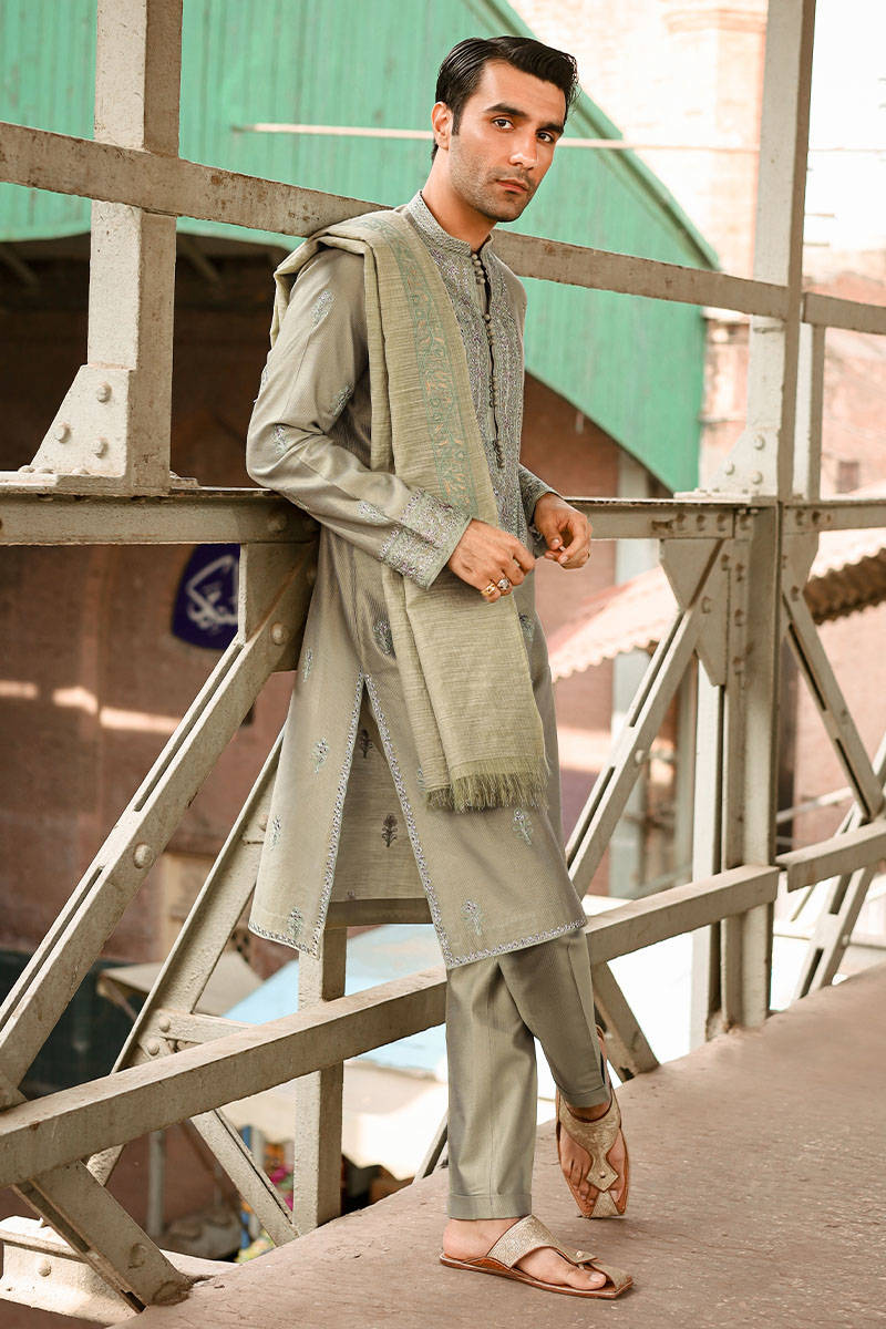 Pakistani Menswear | MNR-BALAAJ by Libayah Ltd. - Designer Dress - Type: Menswear - Available at Libayah - 100% Original
