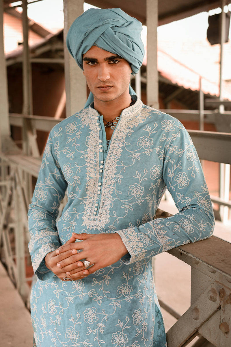 Pakistani Menswear | MNR-RAHBAR by Libayah Ltd. - Designer Dress - Type: Menswear - Available at Libayah - 100% Original
