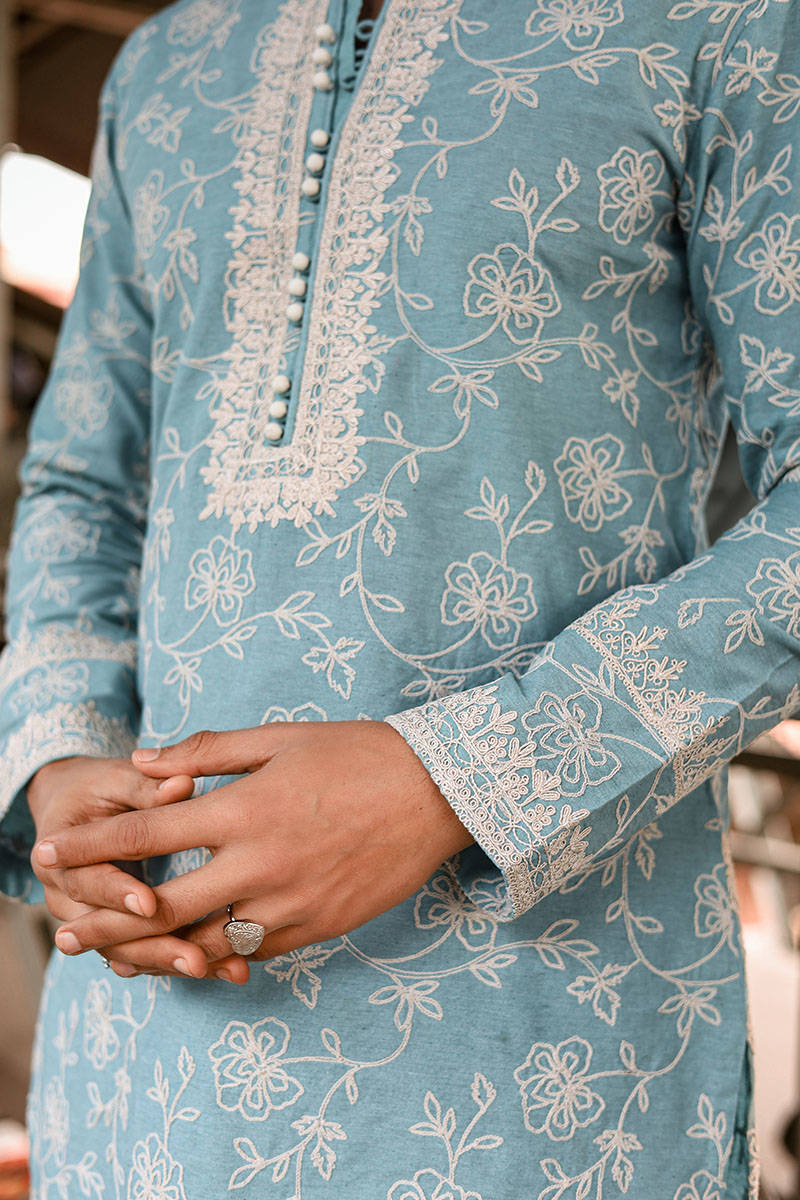 Pakistani Menswear | MNR-RAHBAR by Libayah Ltd. - Designer Dress - Type: Menswear - Available at Libayah - 100% Original