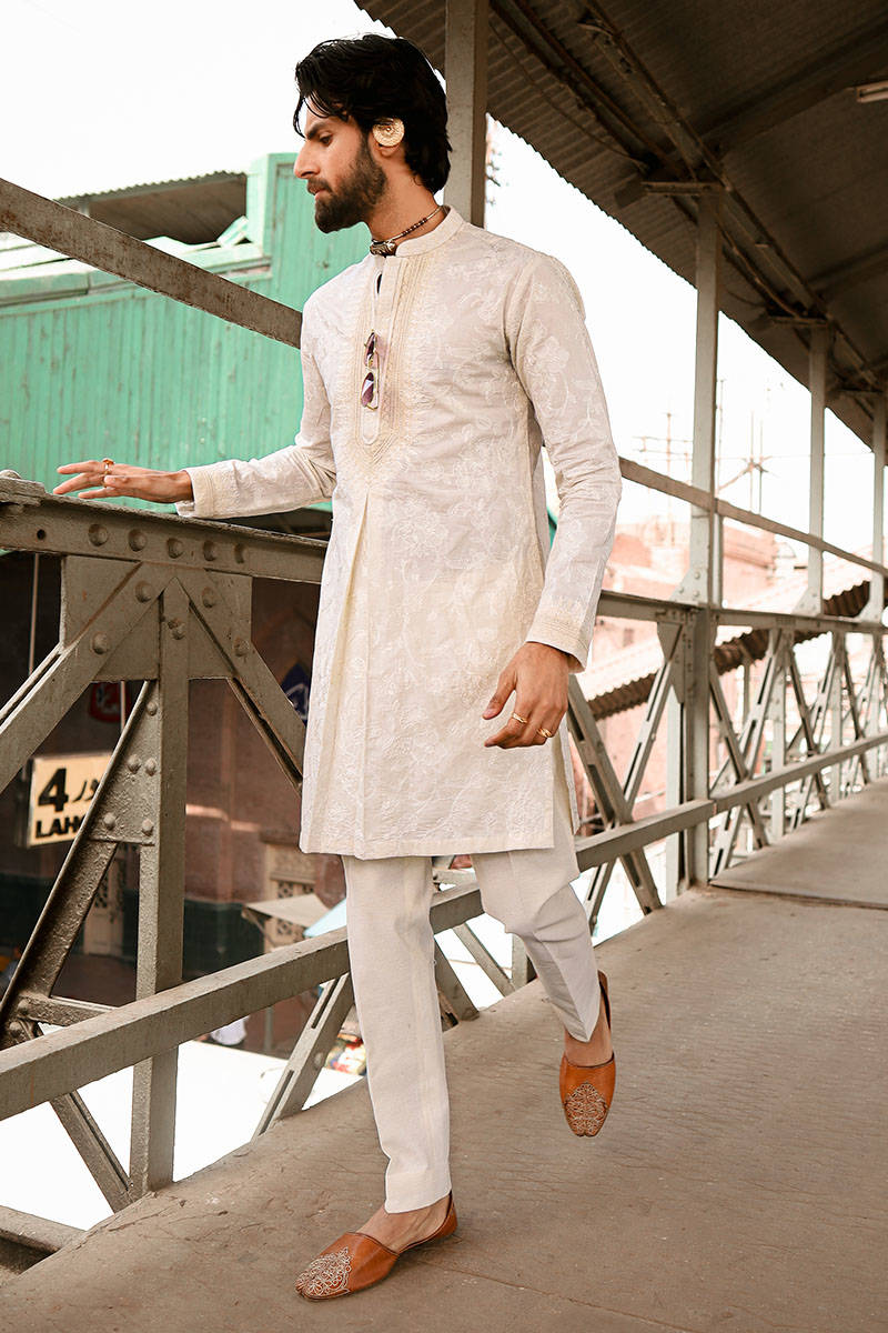 Pakistani Menswear | MNR-BAHRAM by Libayah Ltd. - Designer Dress - Type: Menswear - Available at Libayah - 100% Original
