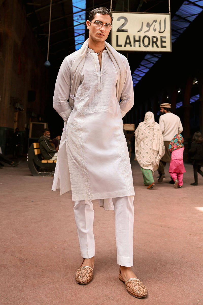 Pakistani Menswear | MNR-SUFYAN by Libayah Ltd. - Designer Dress - Type: Menswear - Available at Libayah - 100% Original