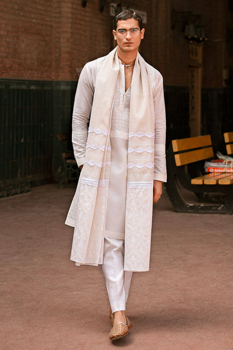 Pakistani Menswear | MNR-SUFYAN by Libayah Ltd. - Designer Dress - Type: Menswear - Available at Libayah - 100% Original