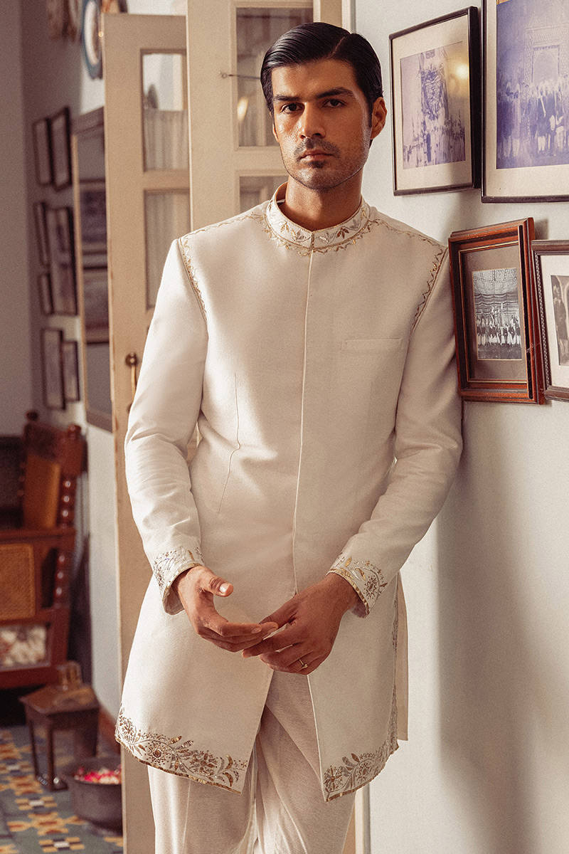 Pakistani Menswear | MNR-ASADULLAH by Libayah Ltd. - Designer Dress - Type: Menswear - Available at Libayah - 100% Original