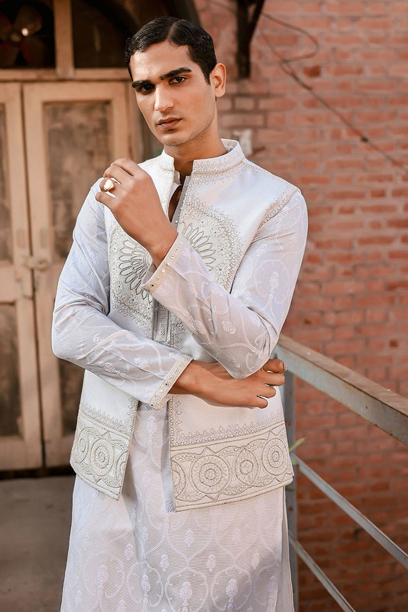 Pakistani Menswear | MNR-SAFEER by Libayah Ltd. - Designer Dress - Type: Menswear - Available at Libayah - 100% Original