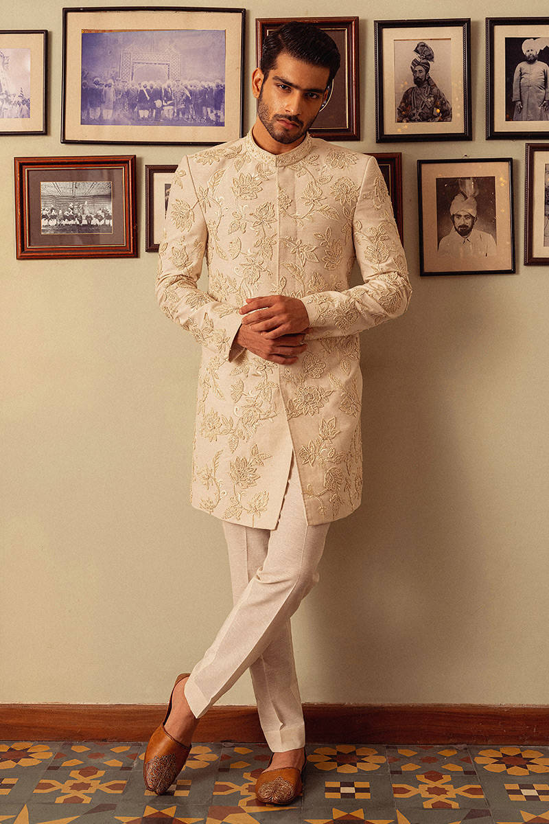 Pakistani Menswear | MNR-AROOJ by Libayah Ltd. - Designer Dress - Type: Menswear - Available at Libayah - 100% Original