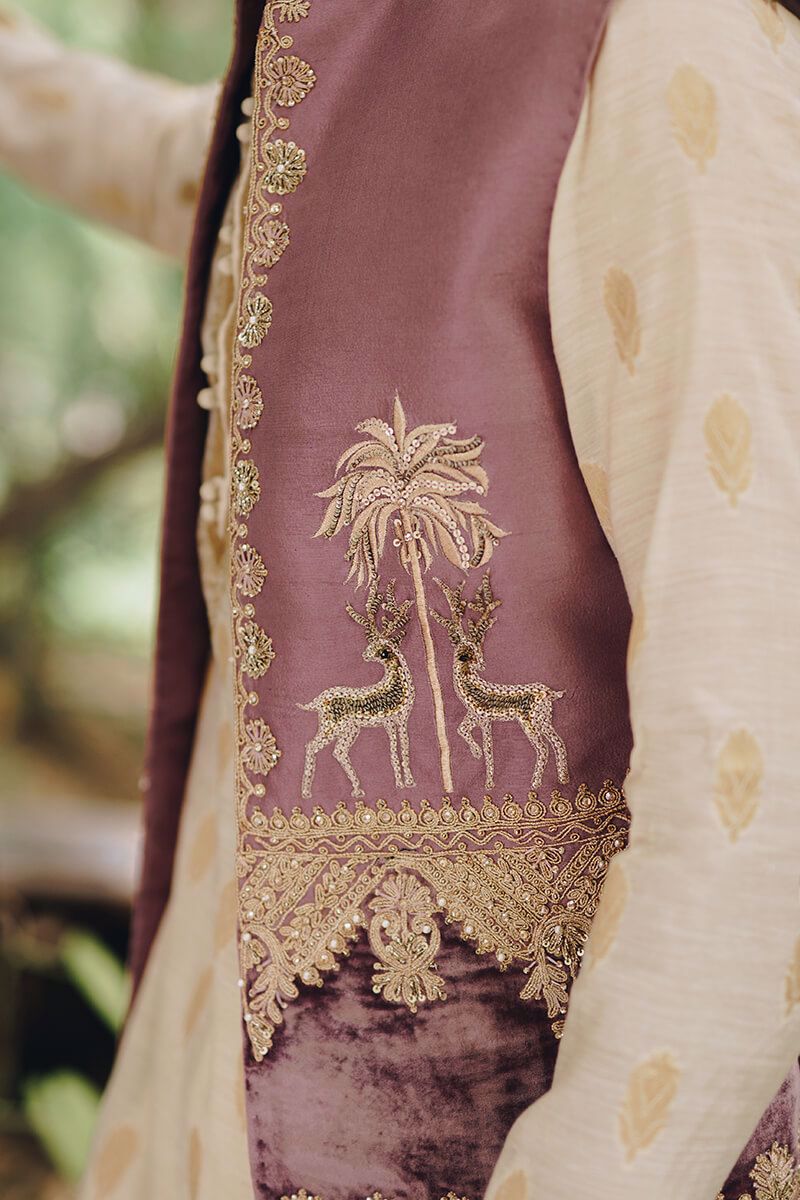 Pakistani Menswear | MNR-RAWAL by Libayah Ltd. - Designer Dress - Type: Menswear - Available at Libayah - 100% Original