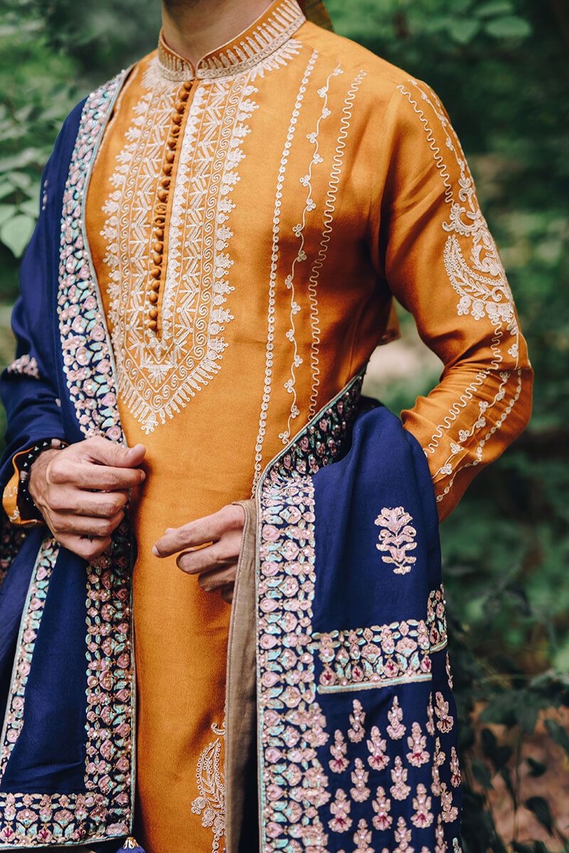 Pakistani Menswear | MNR-DILAWAR by Libayah Ltd. - Designer Dress - Type: Menswear - Available at Libayah - 100% Original