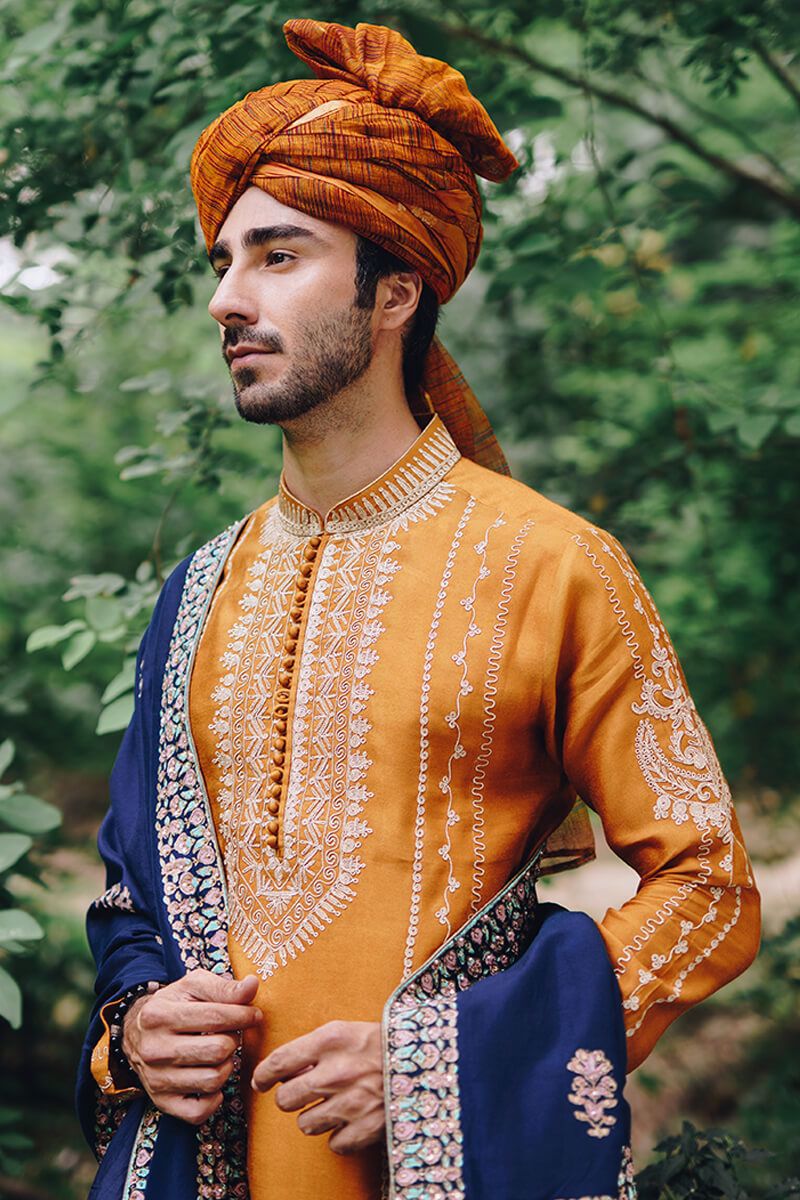 Pakistani Menswear | MNR-DILAWAR by Libayah Ltd. - Designer Dress - Type: Menswear - Available at Libayah - 100% Original