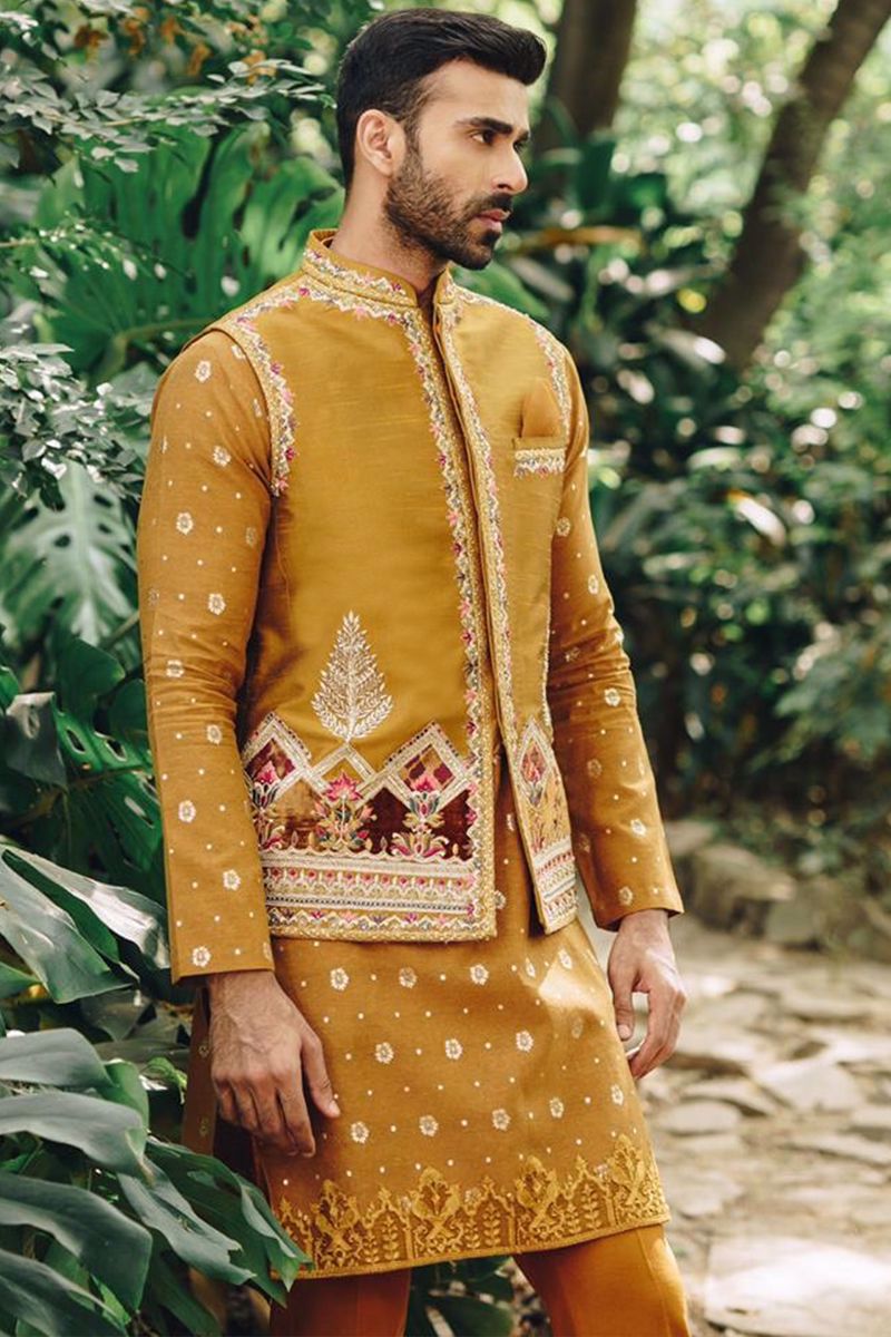 Pakistani Menswear | MNR-JALAL by Libayah Ltd. - Designer Dress - Type: Menswear - Available at Libayah - 100% Original